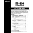 ROLAND DB-900 Instrukcja Obsługi