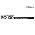 ROLAND FC-100 Instrukcja Obsługi