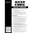 ROLAND MICRO CUBE Instrukcja Obsługi