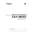 ROLAND CM-300 Instrukcja Obsługi