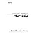 ROLAND RSP-550 Instrukcja Obsługi
