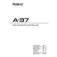 ROLAND A-37 Instrukcja Obsługi