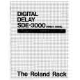 ROLAND SDE-3000 Instrukcja Obsługi