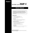 ROLAND RMP-5 Instrukcja Obsługi