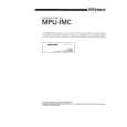 ROLAND MPU-IMC Instrukcja Obsługi