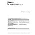 ROLAND CS-10 Instrukcja Obsługi