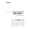 ROLAND DM-80R Instrukcja Obsługi