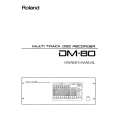 ROLAND DM-80 Instrukcja Obsługi