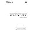 ROLAND RAP-10 Instrukcja Obsługi